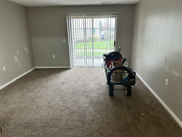 Apartment living area at North Ridge Apartments